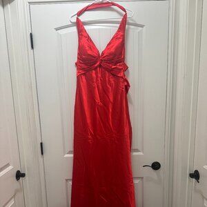 Classy Floor Length Red Formal/Prom Dress